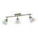 Duncan Three Light Semi-Flush Mount in Aged Brass (62|36023SFABSF)