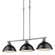Duncan Three Light Linear Pendant in Chrome (62|36023LPCHBLK)
