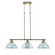 Duncan Three Light Linear Pendant in Aged Brass (62|36023LPABSF)
