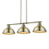 Duncan Three Light Linear Pendant in Aged Brass (62|36023LPABAB)