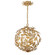 Marselle Four Light Pendant in Antique Gold (60|MSL314GA)
