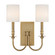 Lloyd Two Light Wall Sconce in Aged Brass (60|LLO482AG)
