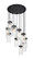 Fontaine 11 Light Chandelier in Matte Black (224|7002P511RMB)