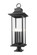 Tiberius Six Light Outdoor Pier Mounted Fixture in Black (224|5017PHXLR533PMBK)