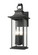 Tiberius Four Light Outdoor Wall Light in Black (224|5017BBK)