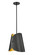 Salone One Light Pendant in Matte Black (224|1951P11MB)