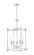 Katerina Five Light Chandelier in Brushed Nickel (224|19505CBN)