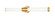 Warwick LED Vanity in Modern Gold (224|102032WMGLDLED)