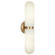 Capsula Two Light Wall Sconce in Aged Gold Brass (423|S01912AG)