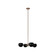 Orb Four Light Pendant in Matte Black (423|CX31704MBAG)