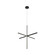Crosley Three Light Pendant in Matte Black (423|C38936MB)