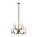 Joelle Ten Light Chandelier in Aged Gold Brass (423|C34210AGOP)