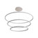Veritas LED Chandelier in Sand White (62|5460715947SNW)