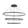 Veritas LED Chandelier in Sand Black (62|5460715947SNB)
