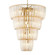 Shahi 29 Light Chandelier in Titanium Gold (62|428529TG)