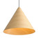 Conique Three Light Pendant in Light Walnut (62|398824LWA)