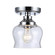 Daphne One Light Semi-Flush Mount in Chrome (62|3610SFCHCLR)