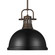 Duncan One Light Pendant in Rubbed Bronze (62|3604LRBZBLK)