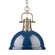 Duncan One Light Pendant in Aged Brass (62|3602LABNVY)