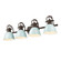 Duncan Four Light Vanity in Rubbed Bronze (62|3602BA4RBZSF)