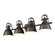 Duncan Four Light Vanity in Rubbed Bronze (62|3602BA4RBZRBZ)