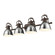 Duncan Four Light Vanity in Rubbed Bronze (62|3602BA4RBZCH)