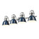 Duncan Four Light Vanity in Chrome (62|3602BA4CHNVY)