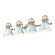 Duncan Four Light Vanity in Aged Brass (62|3602BA4ABSF)