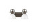 Duncan Two Light Vanity in Rubbed Bronze (62|3602BA2RBZWHT)