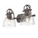 Duncan Two Light Vanity in Rubbed Bronze (62|3602BA2RBZCLR)