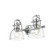 Duncan Two Light Vanity in Chrome (62|3602BA2CHCLR)