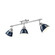 Duncan Three Light Semi-Flush Mount in Chrome (62|36023SFCHNVY)