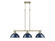 Duncan Three Light Linear Pendant in Aged Brass (62|36023LPABNVY)
