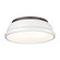 Duncan Two Light Flush Mount in Rubbed Bronze (62|360214RBZWHT)