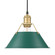Orwell One Light Pendant in Brushed Champagne Brass (62|3306MBCBGN)