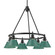 Orwell Six Light Chandelier in Matte Black (62|33066BLKGN)