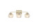 Elliott Three Light Bath Vanity in Brushed Champagne Brass (62|3094BA3BCBRIB)