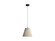 Clarus LED Pendant in White Sandstone Cement (62|241914WCT)