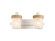 Chatham Two Light Vanity in Natural White (62|1048BA2NWTCS)