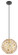 Skoura One Light Pendant in Structured Black (217|39754A)