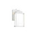Lantern LED Wall Sconce in White (34|WSW250110CSWT)