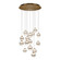 Cyllindra LED Chandelier in Aged Brass (34|PD77515RAB)