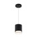 Cloak LED Pendant in Black (34|PD5850635BK)