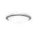 Dew LED Flush Mount in Black (34|FM252218CSBK)