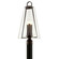 Adamson Three Light Post Lantern in French Iron (67|P7405FRN)