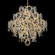 Concetta Eight Light Chandelier in Antique Silver (53|S2452948R)