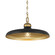 Crowne One Light Pendant in Dark Matte Black (7|3935876)