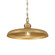 Crowne One Light Pendant in Legacy Brass (7|3935732)