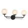 Whitehall Three Light Vanity in Dark Matte Black (7|3793899)
