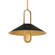 Goldenridge One Light Pendant in Matte Black (7|151876)